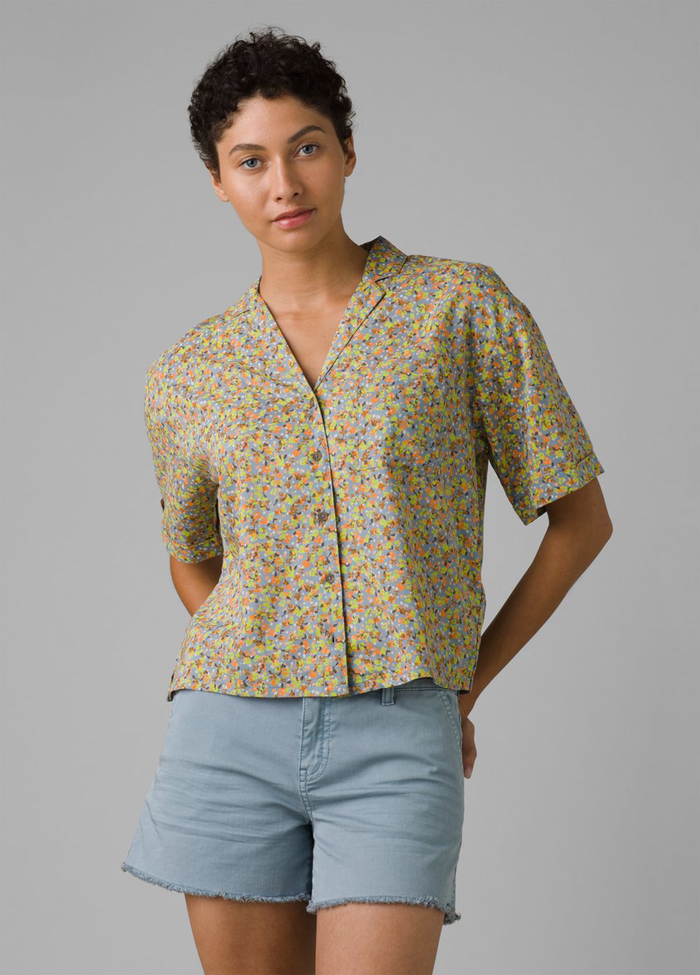 Multicolor Women's PrAna Iguala Shirts | GUVZOD915