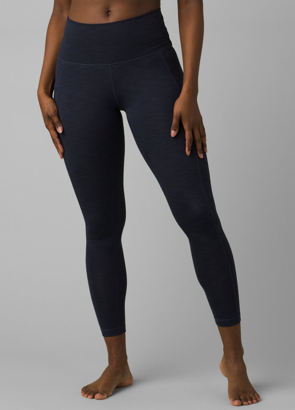 Navy Women's PrAna Becksa 7/8 Leggings | LGDPYI681