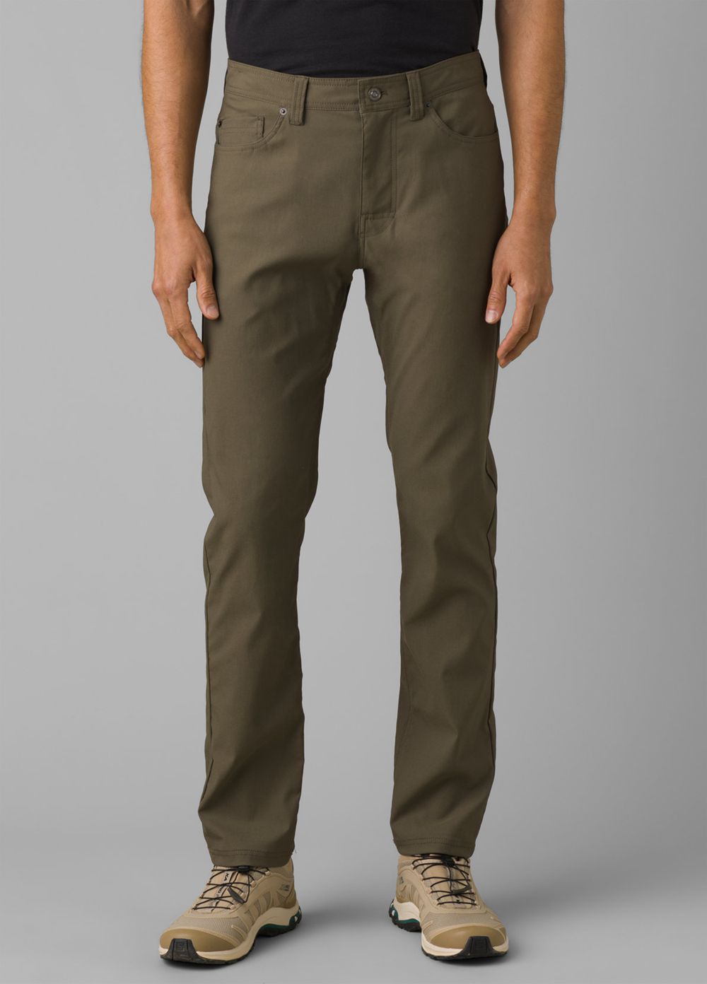 Olive Men's PrAna Brion Slim II Pants | YXPTLS892