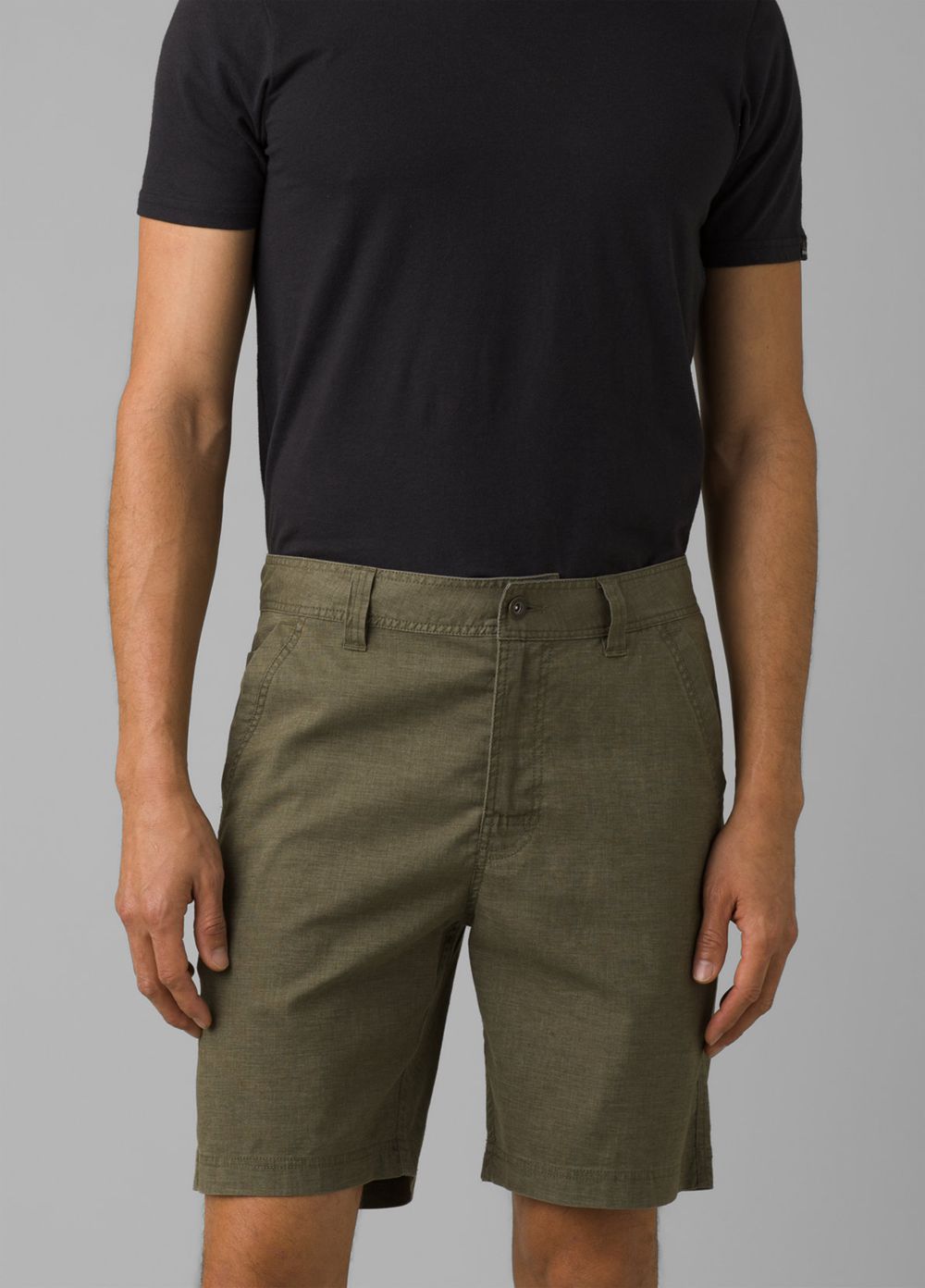 Olive Men's PrAna Furrow Shorts | XPECMW043