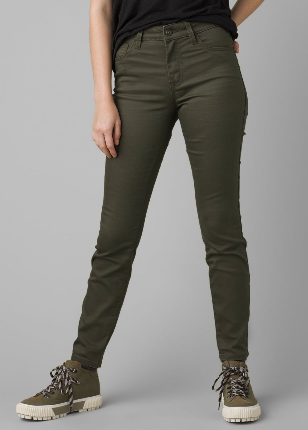 Olive Women's PrAna Oday Jeans | VSBPLQ580