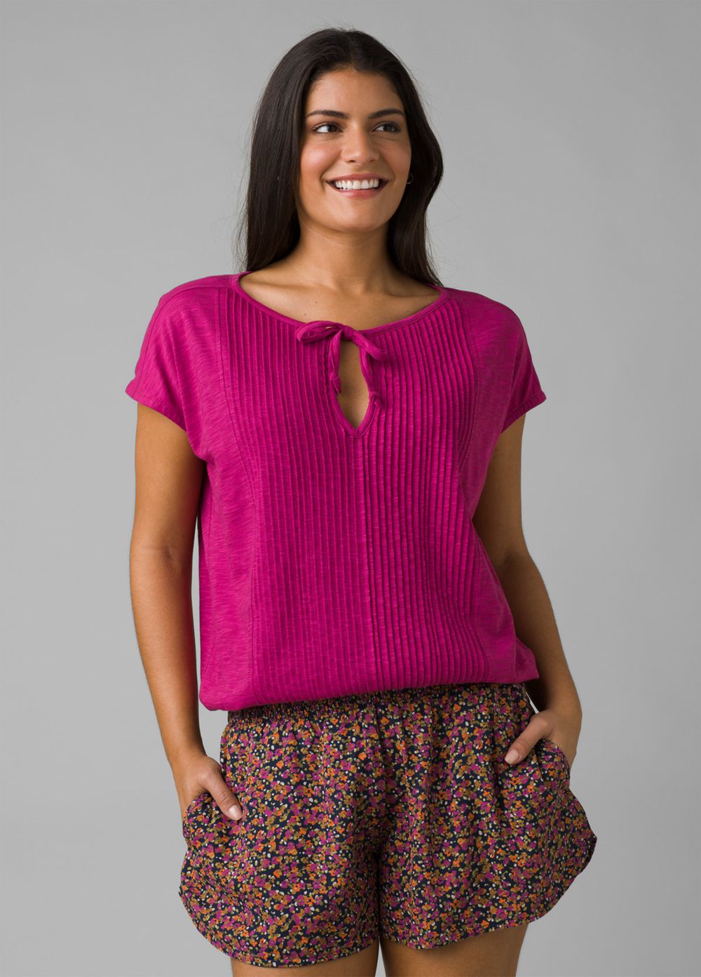 Purple Women's PrAna Ocupas Popover Shirts | DYLXBC529