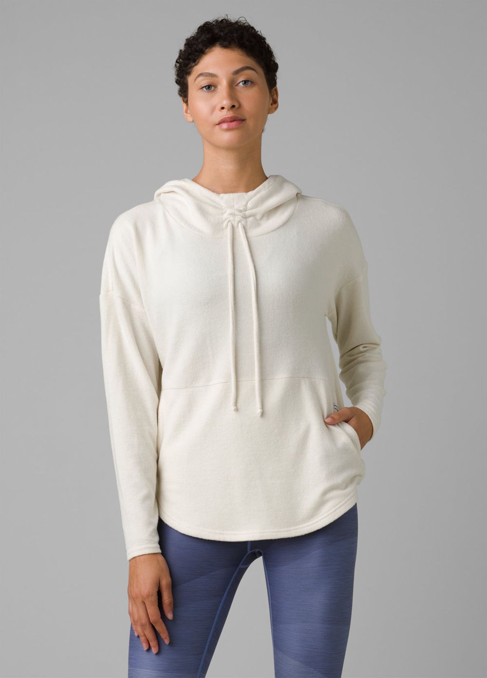 White Women's PrAna Foresta Sweaters | HZVKTO714