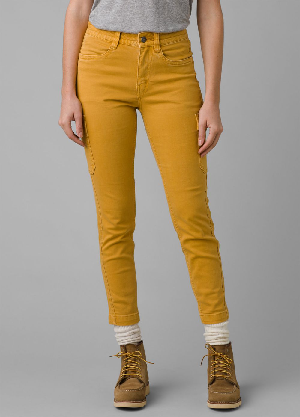 Yellow Women's PrAna Dollia Ankle Pants | EDZTRW609