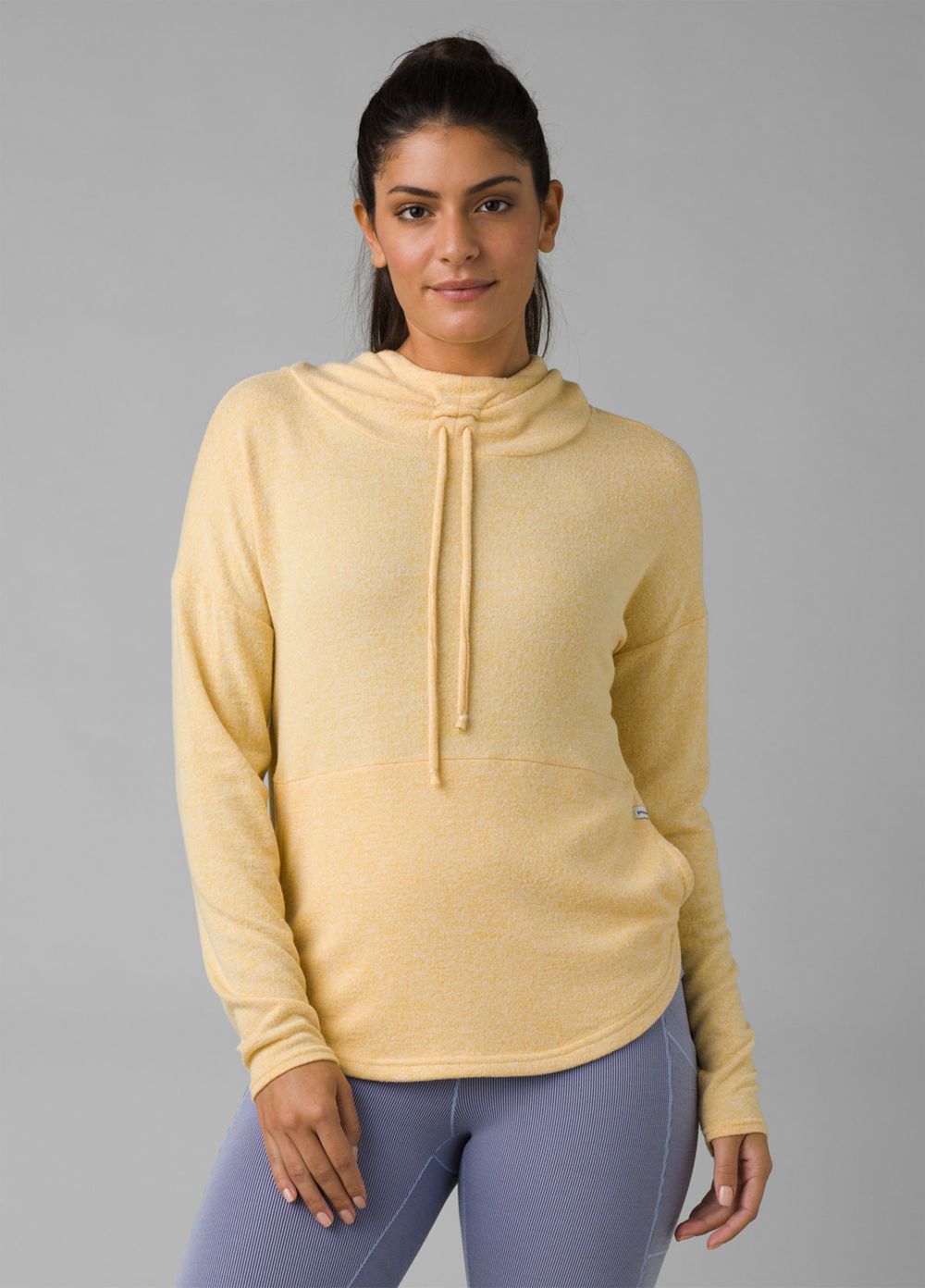 Yellow Women's PrAna Foresta Sweaters | FNXAQZ732